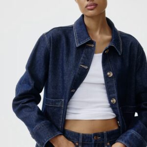 کت جین کلاسیک زنانه برندH&M ORIGINAL اچ اند ام اورجینال NEW 2026 انگلستان