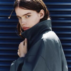 کت چرم زنانه آستین پفی برندH&M ORIGINAL اچ اند ام اورجینال NEW 2026 انگلستان