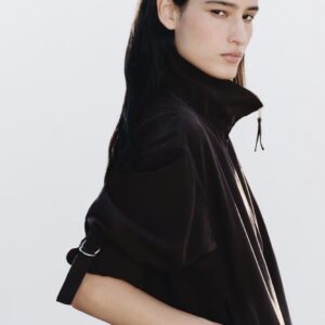 بامبر جکت اورسایز قهوه ای برندH&M ORIGINAL اچ اند ام اورجینال NEW 2026 انگلستان