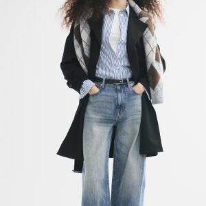 ترنچ کت زنانه مدل کلاسیک برندH&M ORIGINAL اچ اند ام اورجینال NEW 2026 انگلستان